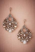 Anthropologie X Bhldn Flora Chandelier Earrings