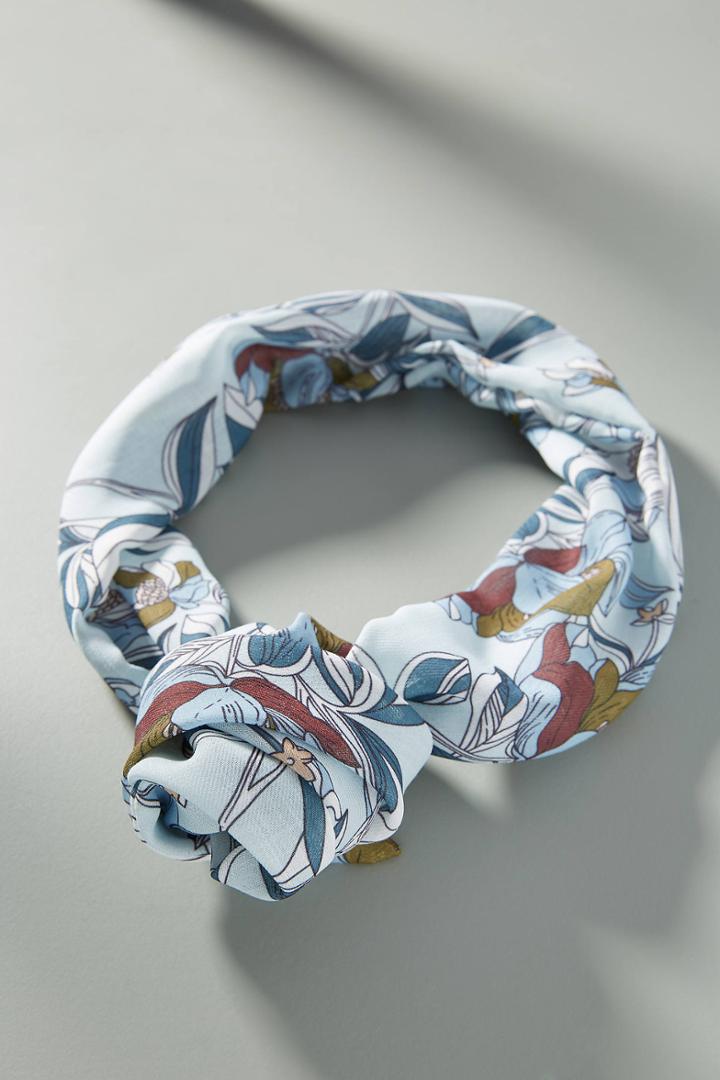 Anthropologie Lilah Floral Wire Headband