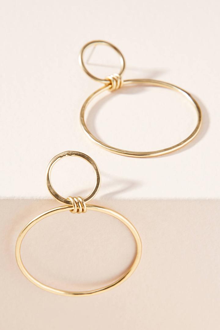 Anthropologie Tali Hoop Earrings