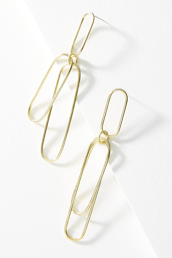 Sibilia Oval Orbits Drop Earrings