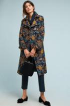 Vilagallo Chrissy Tapestry Trench Coat