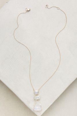 Lulu One-of-a-kind Moonstone Trio Pendant In