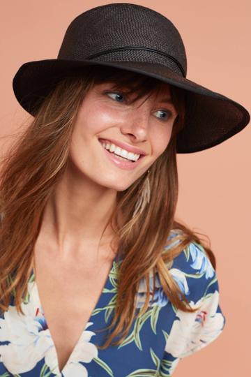 Brookes Boswell Duo Nyc Straw Cap