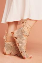 Bibi Lou Metallic Gladiator Sandals