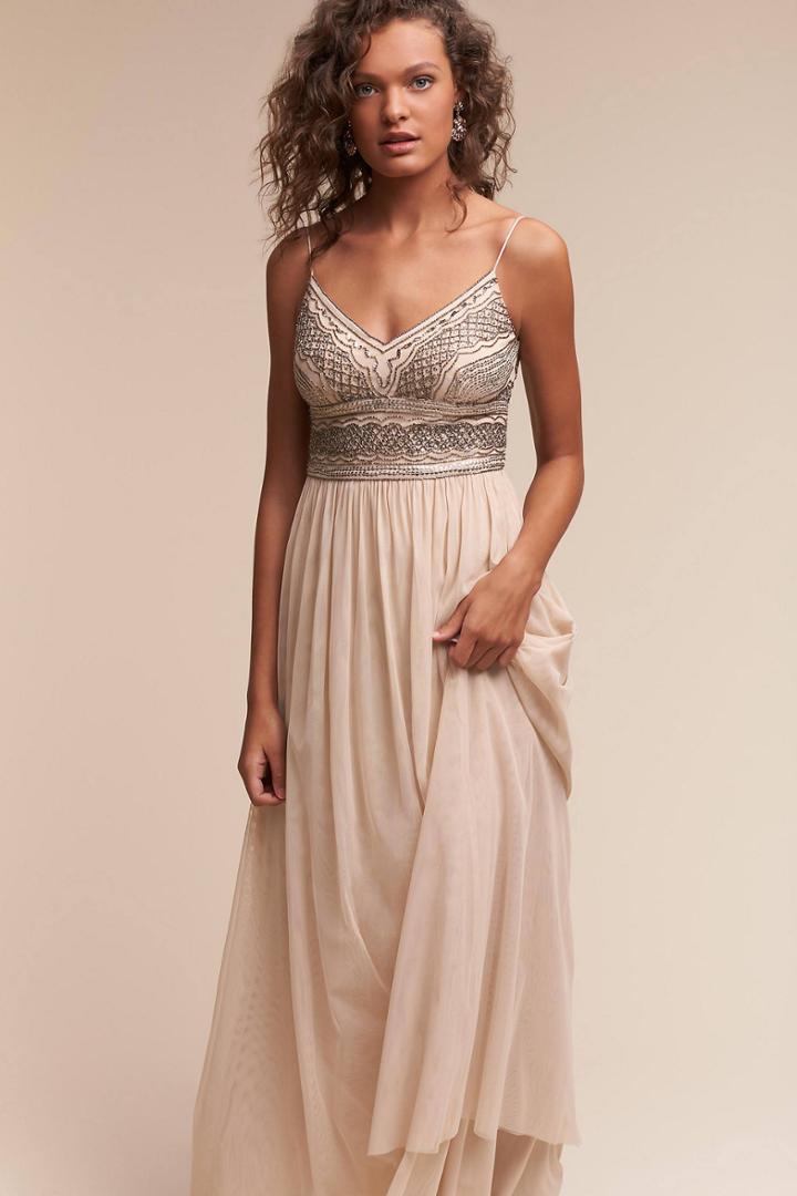 Anthropologie Aida Wedding Guest Dress
