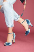 Chelsea Crew Lola Velvet Heels