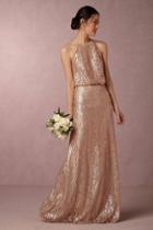 Anthropologie Sequined Alana Wedding Guest Dress