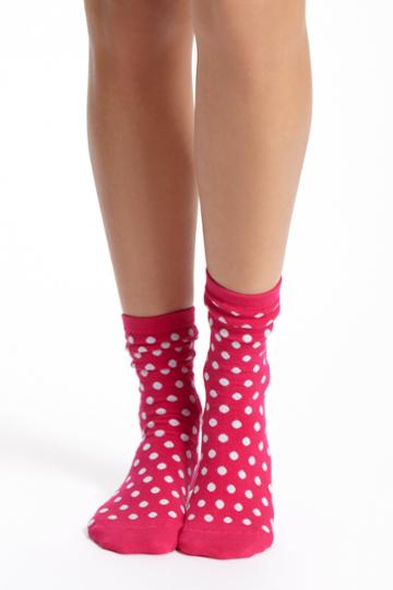 Mini Dot Crew Socks