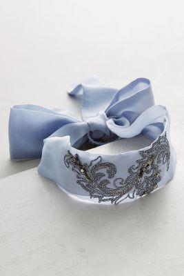 Anthropologie Candolle Tie-back Turban Band