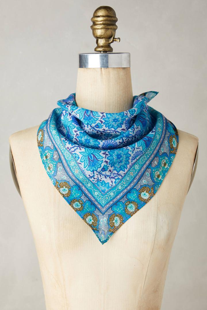 Anthropologie Sea Of Florals Bandana