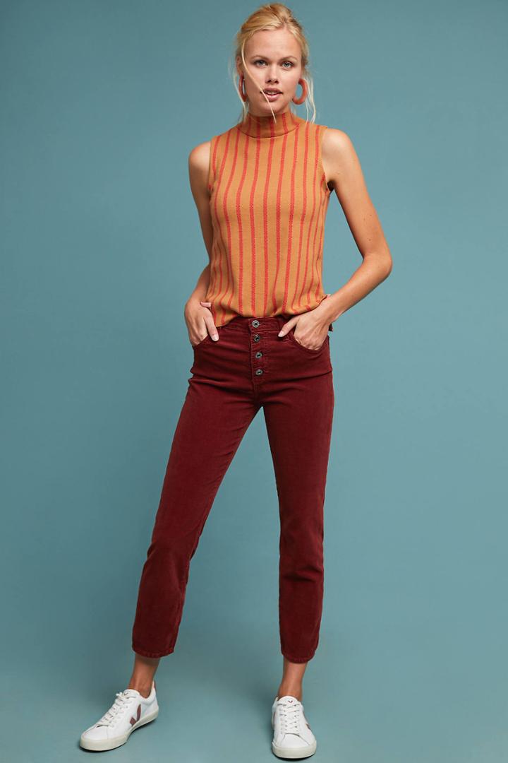 Ag Jeans Ag The Isabelle High-rise Cropped Straight Jeans