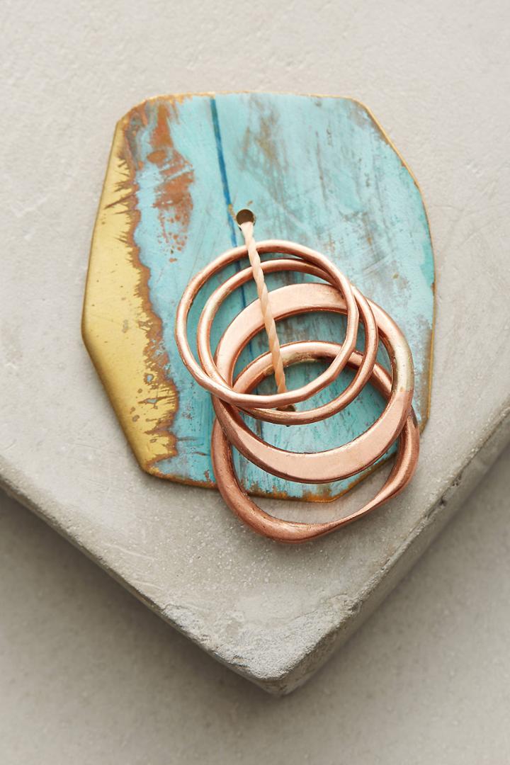 Sibilia Painted Metals Stacking Ring Set