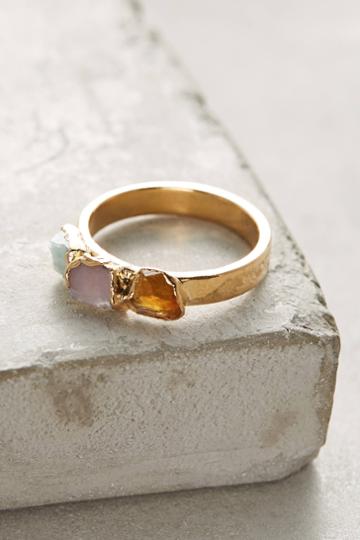 Dani Barbe Raw Gemstones Ring