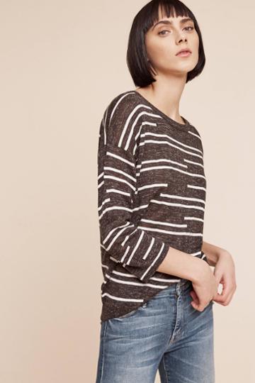 La Fee Verte Sidereel Striped Pullover