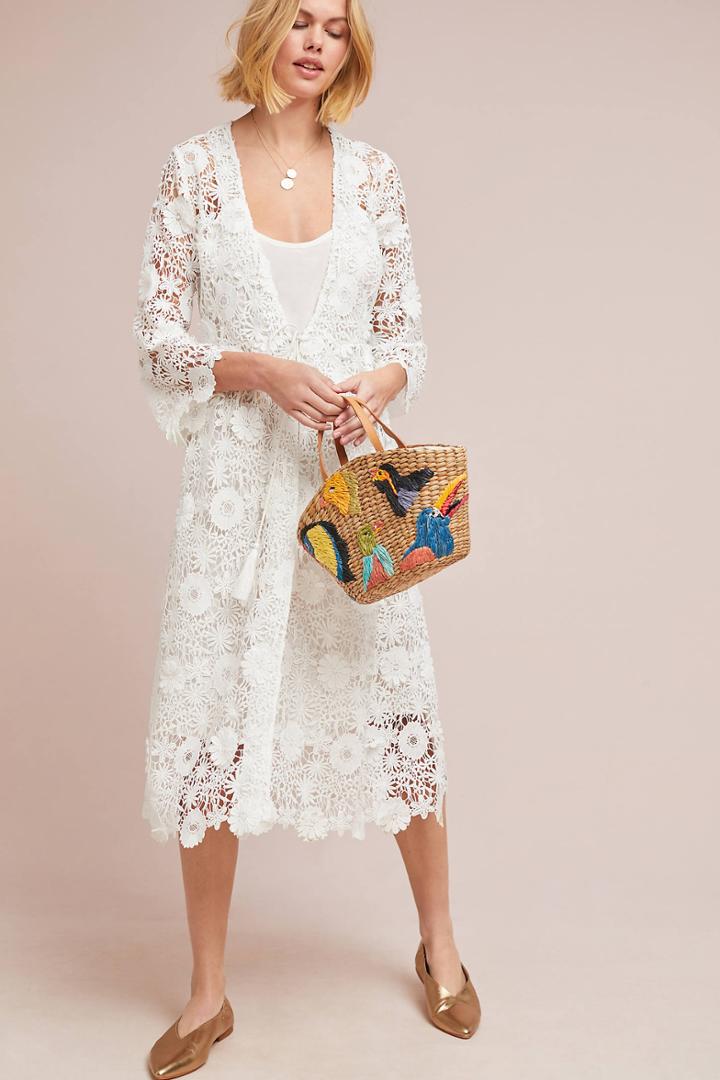 Ne Quittez Pas Odette Lace Kimono