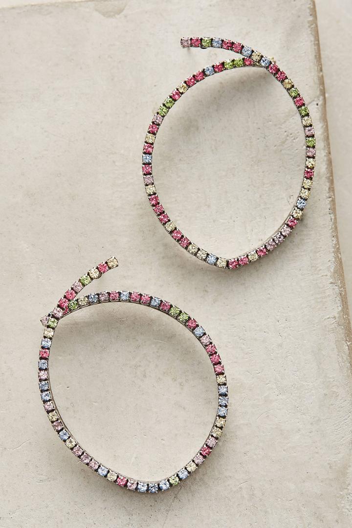Dannijo Auburn Hoop Earrings