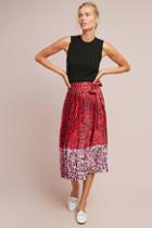 Delfi Two-toned Pleated Skirt
