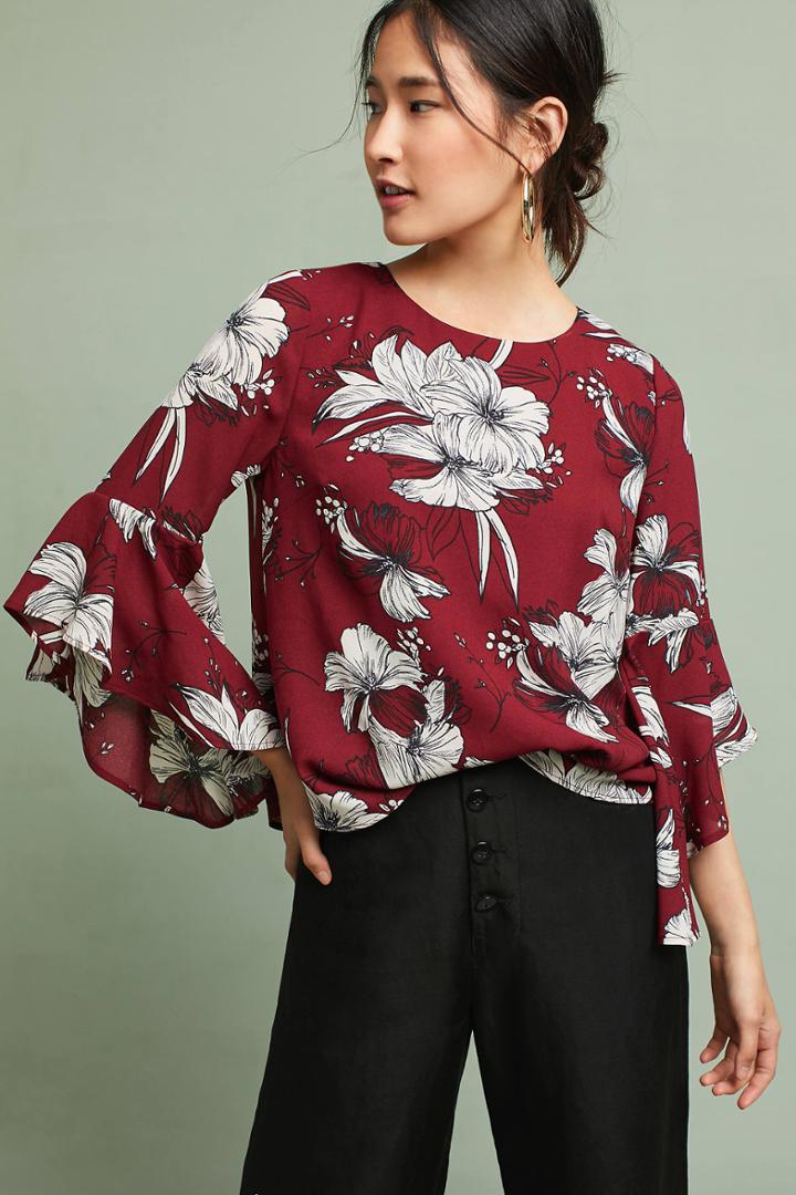 Isla Maude Riana Ruffled Top