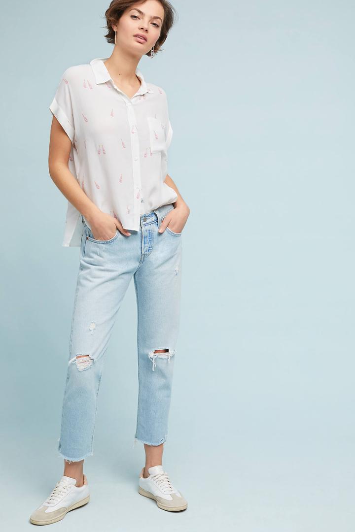 Rails Bottle-printed Buttondown