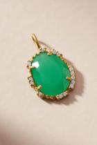 Anthropologie Glass Stone Charm