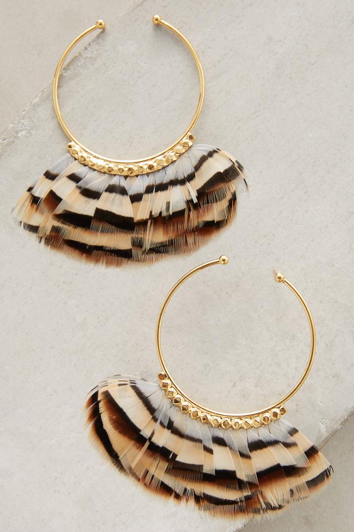 Gas Bijoux Buzios Hoop Earrings