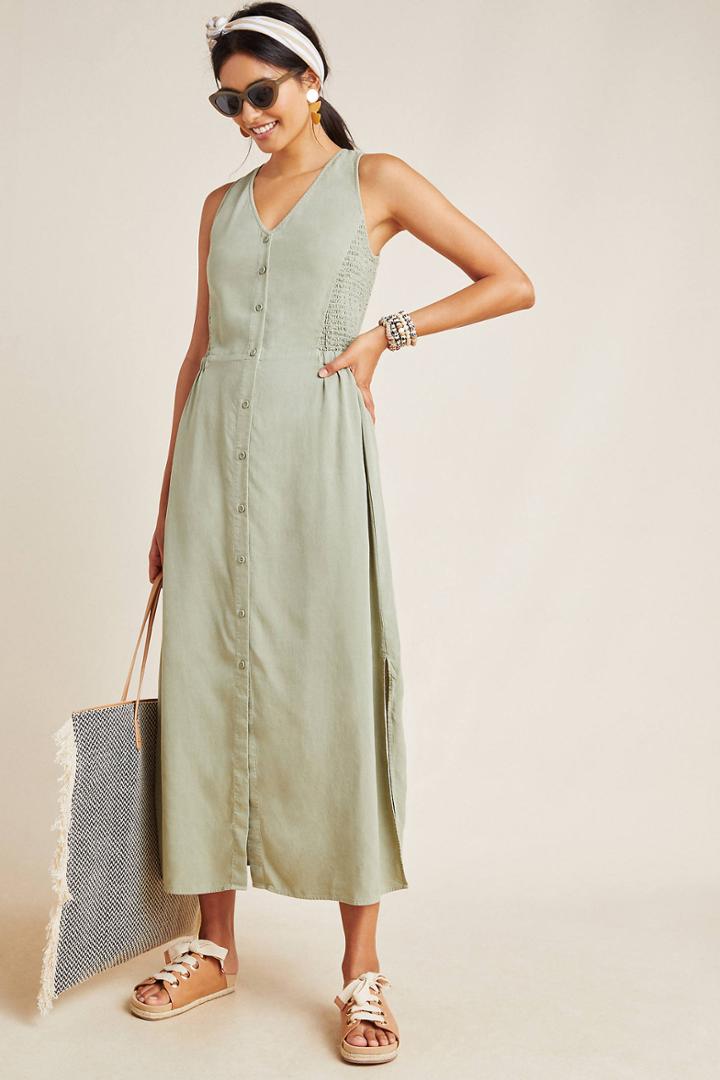 Cloth & Stone Matcha Maxi Dress