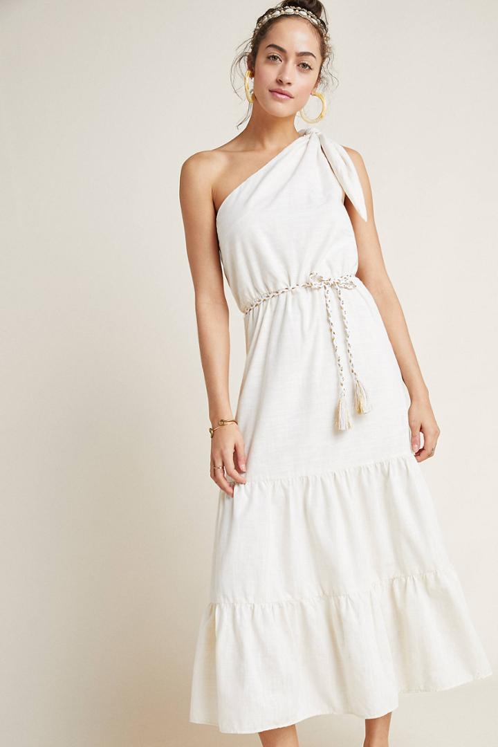 Corey Lynn Calter Athena One-shoulder Dress