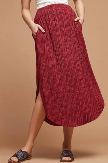 Sabina Musayev Odelle Textured Skirt