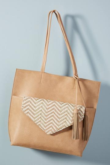 Anthropologie Thoma Clutch + Tote Bag