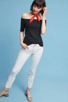 Splendid Solid Off-the-shoulder Top