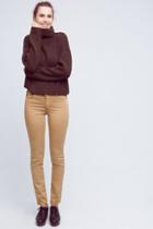 Ag Prima Mid-rise Sateen Trousers