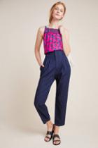 Ag Jeans Ag The Yasmeen High-rise Pleated Trousers