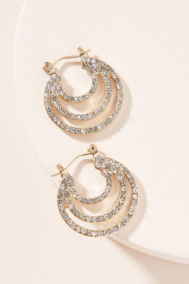 Anthropologie Nora Hoop Earrings