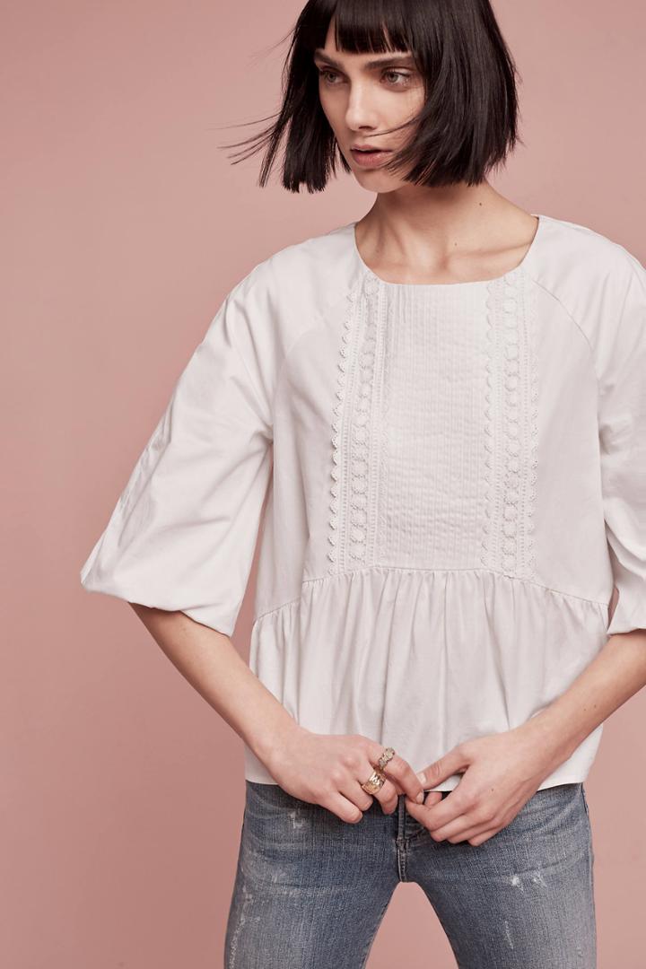 Maeve Marielle Poplin Top