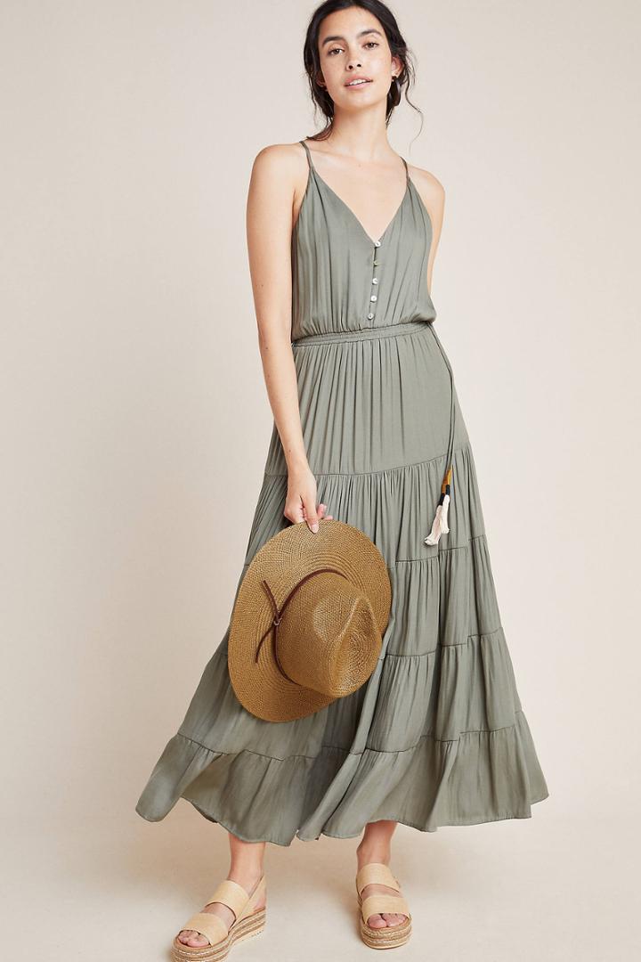 Dolan Left Coast Emmaline Tiered Maxi Dress