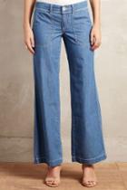 Pilcro Wide-leg Chambray Jeans Cattle Club