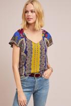 Moulinette Soeurs Teresita Scarf-printed Blouse