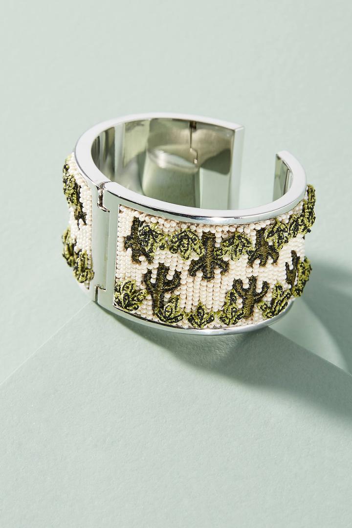 Mignonne Gavigan Beaded Cactus Cuff