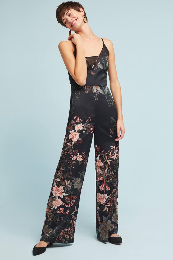 Adelyn Rae Rosanna Floral Jumpsuit