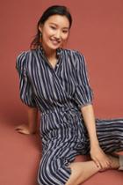 Birds Of Paradis By Trovata Ingrid Striped Jumpsuit