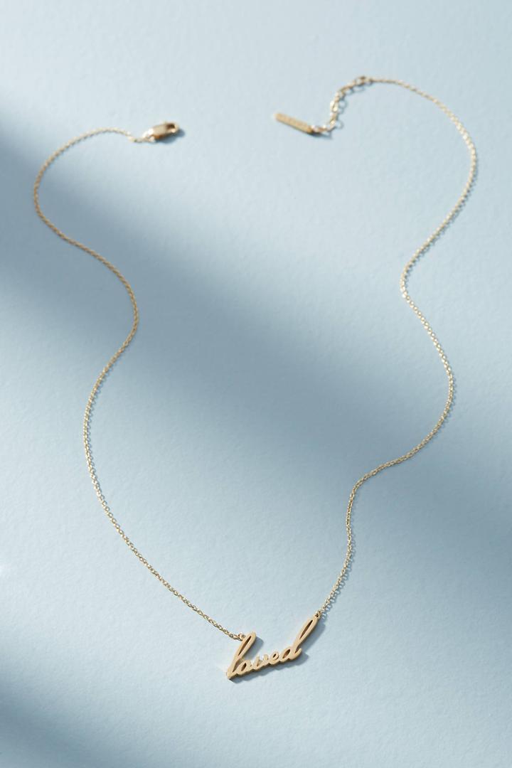 Thatch Loved Necklace