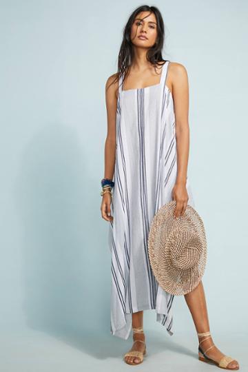 Shanty Cefalu Striped Cover-up Dress