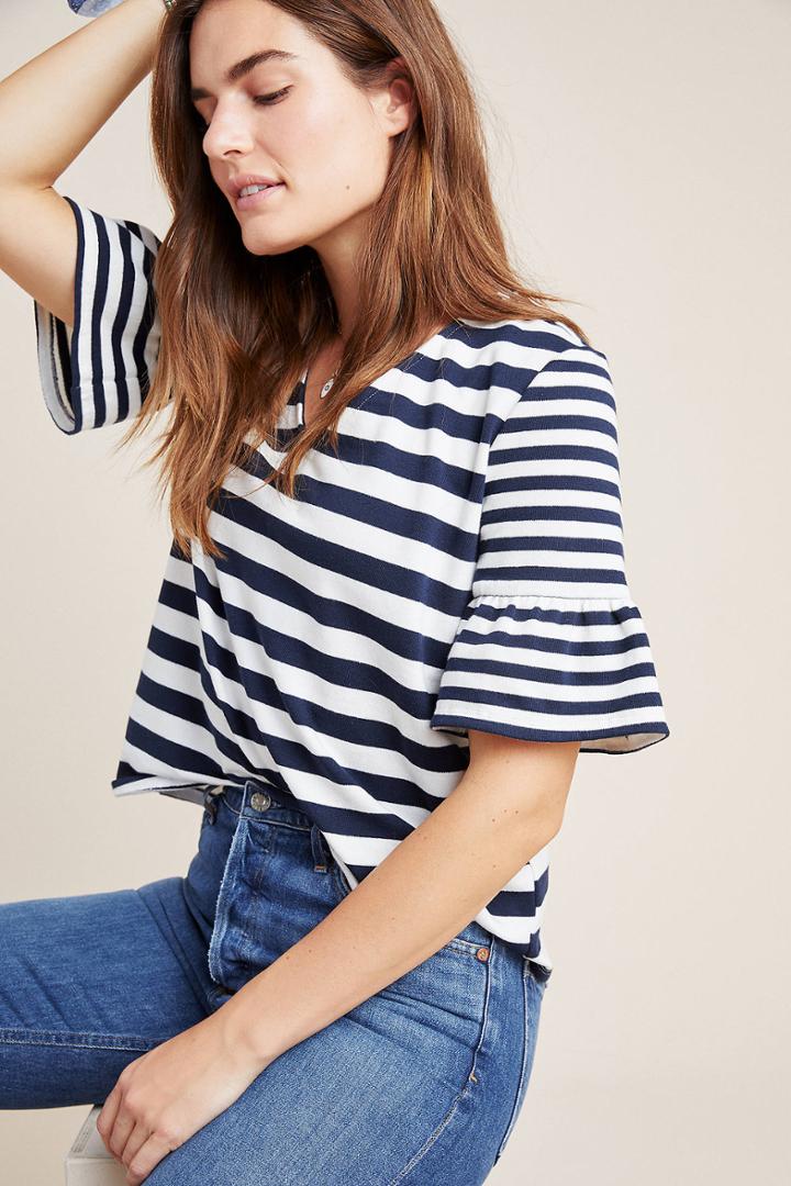 Sunday In Brooklyn Antonella Striped Top