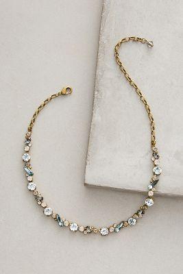 Anthropologie Brass Baguette Choker