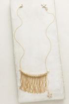 Anthropologie Celestial Rain Pendant