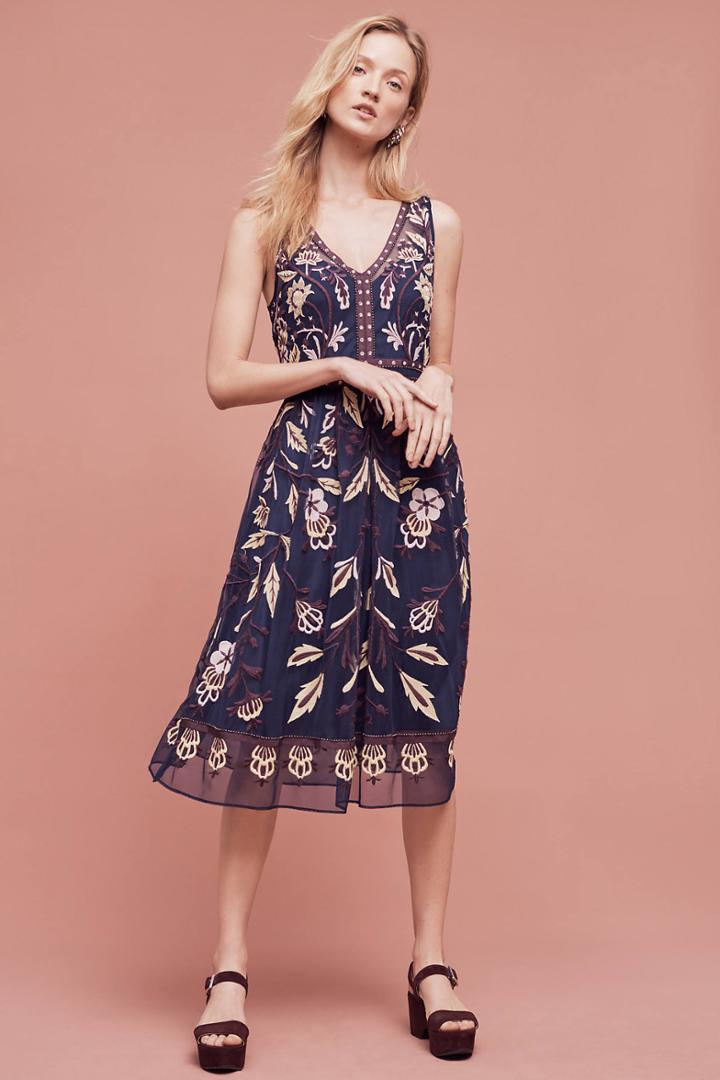 Anthropologie Alicante Dress