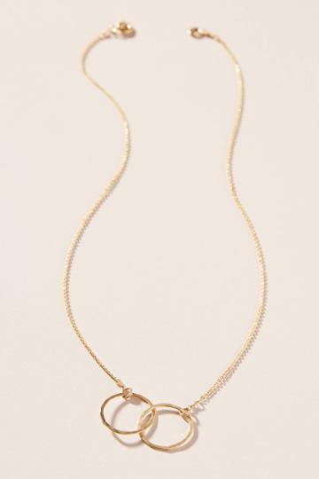 Nashelle 14k Gold-filled Eternity Hoop Necklace