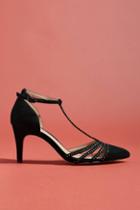 Anthropologie Party-ready T-strap Heels