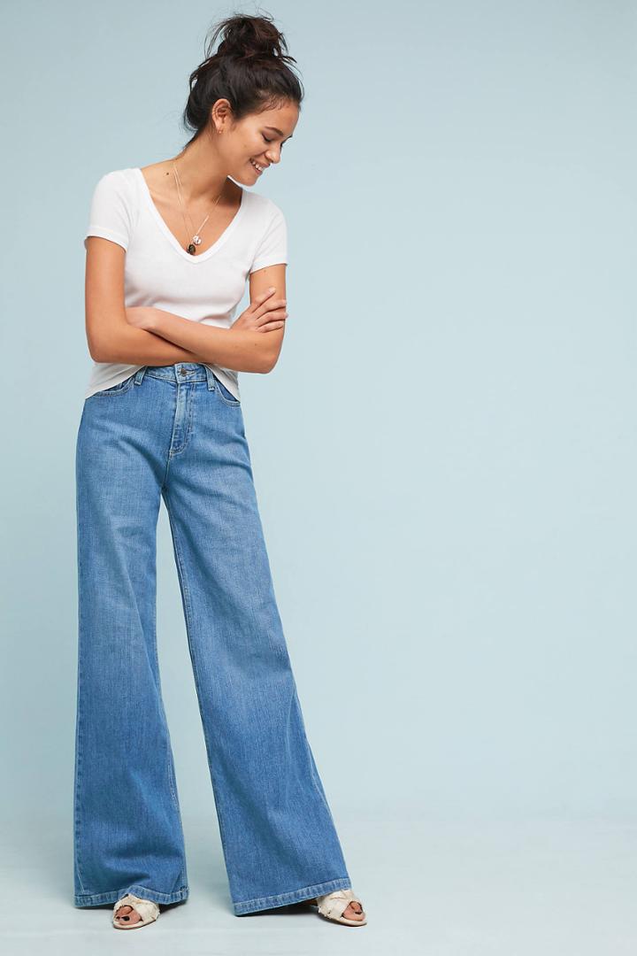 Paige Sutton High-rise Wide-leg Jeans