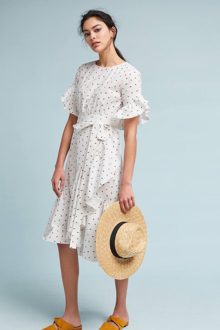 Cynthia Rowley Ruffled Dress